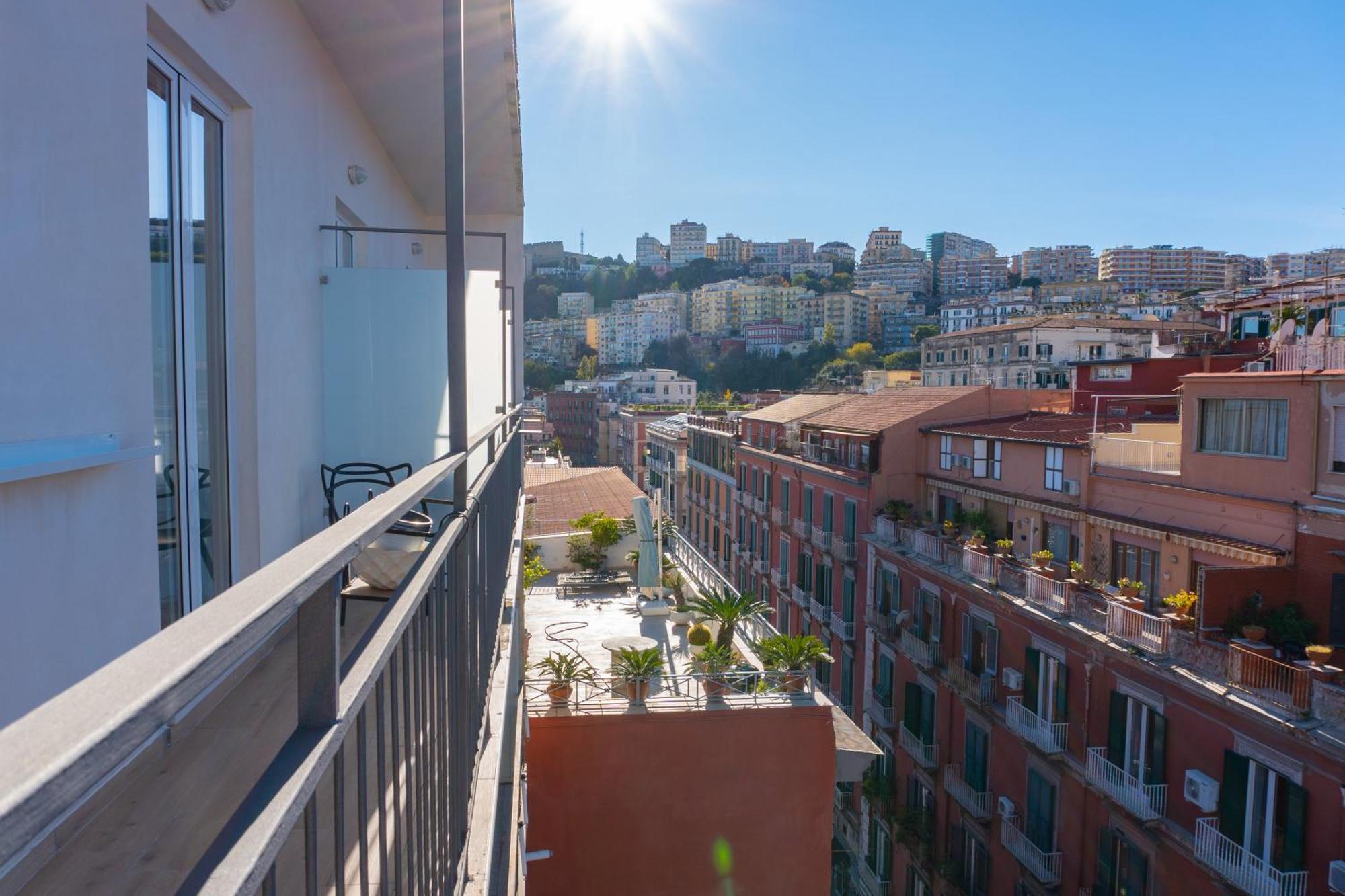 Na Bella Vista Rooftop-B&B Наполи Екстериор снимка